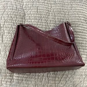 Burgundy Mango purse